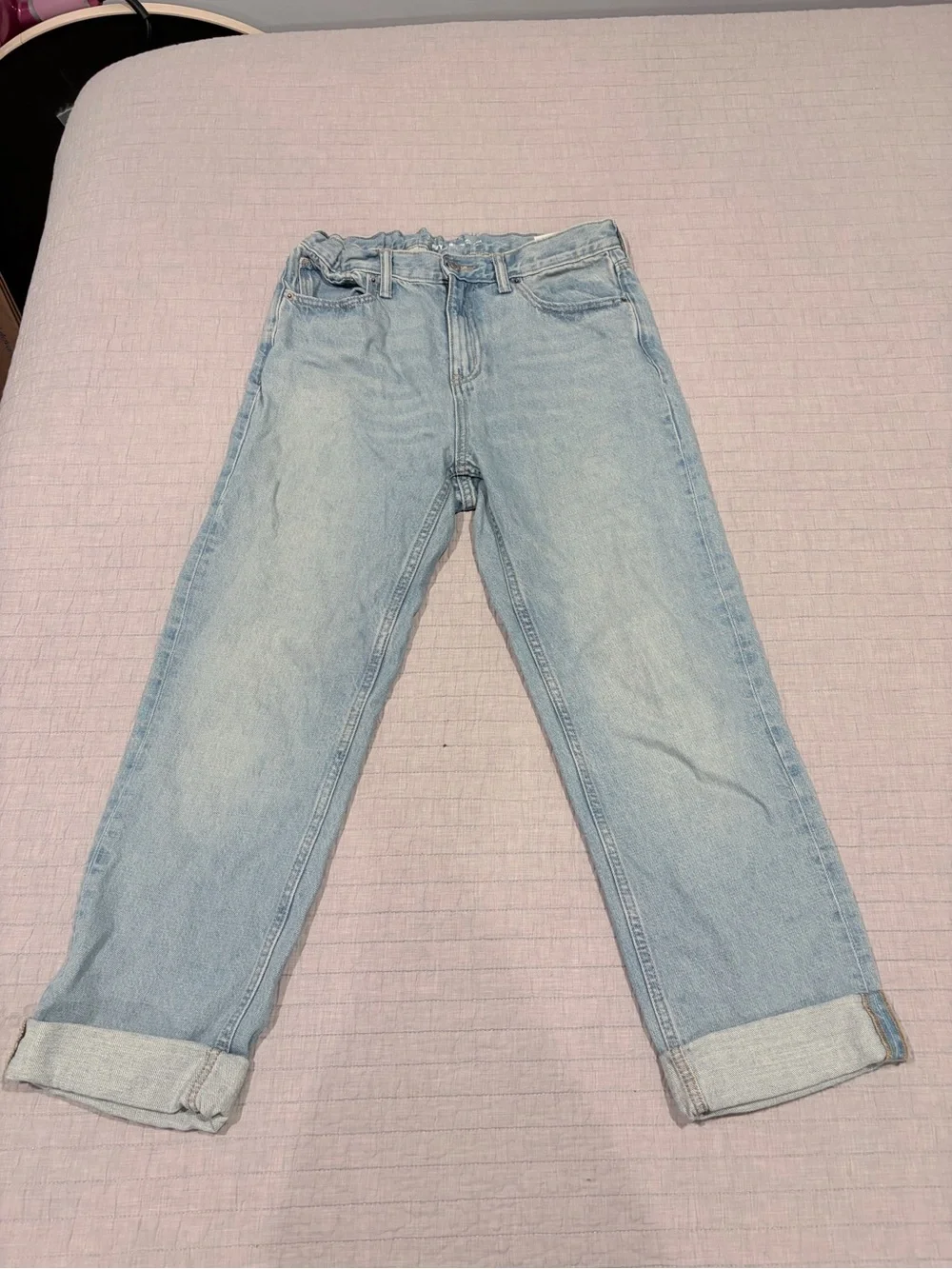 Old Navy Original Loose Cuffed Straight Leg Jeans Women’s Size 18